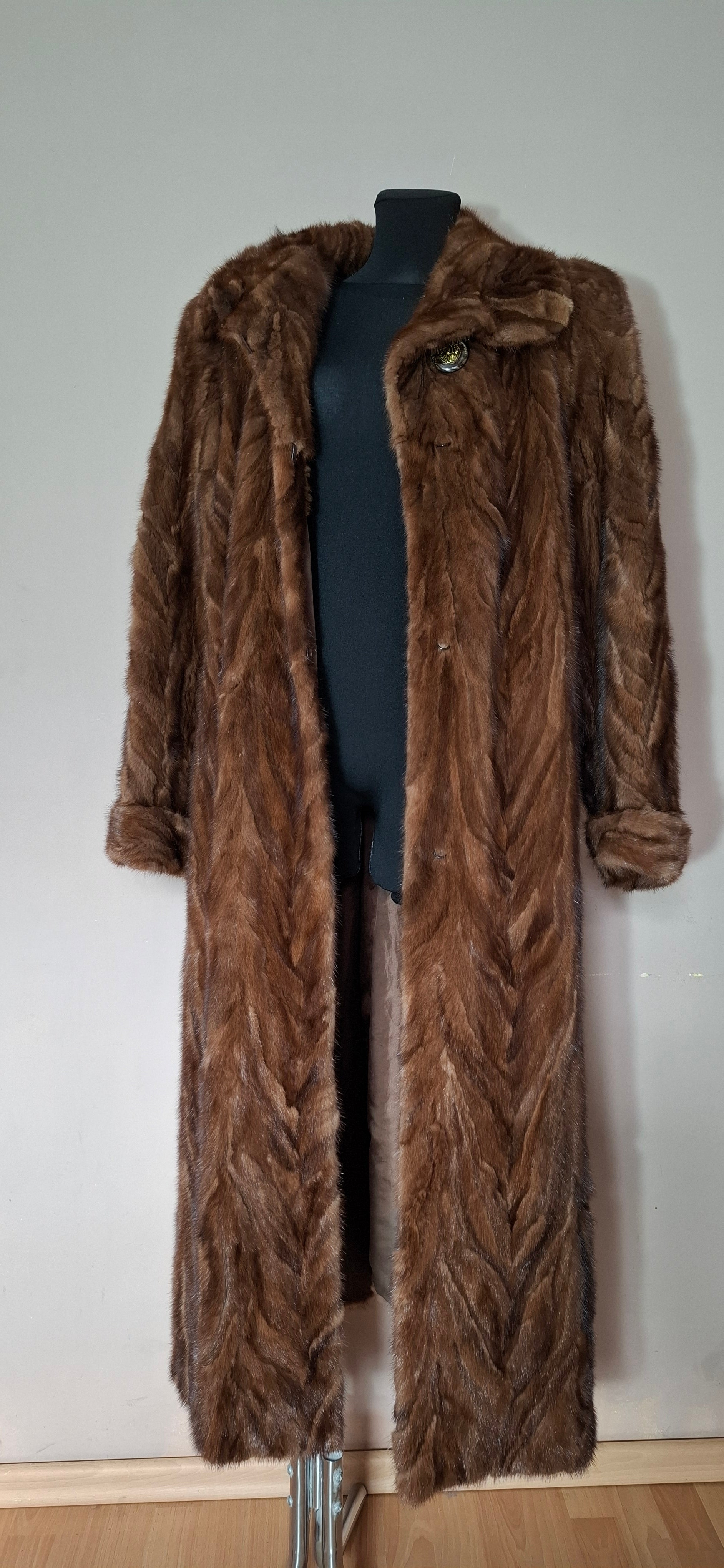 Futro naturalne damskie Parys Furs r. 42/44