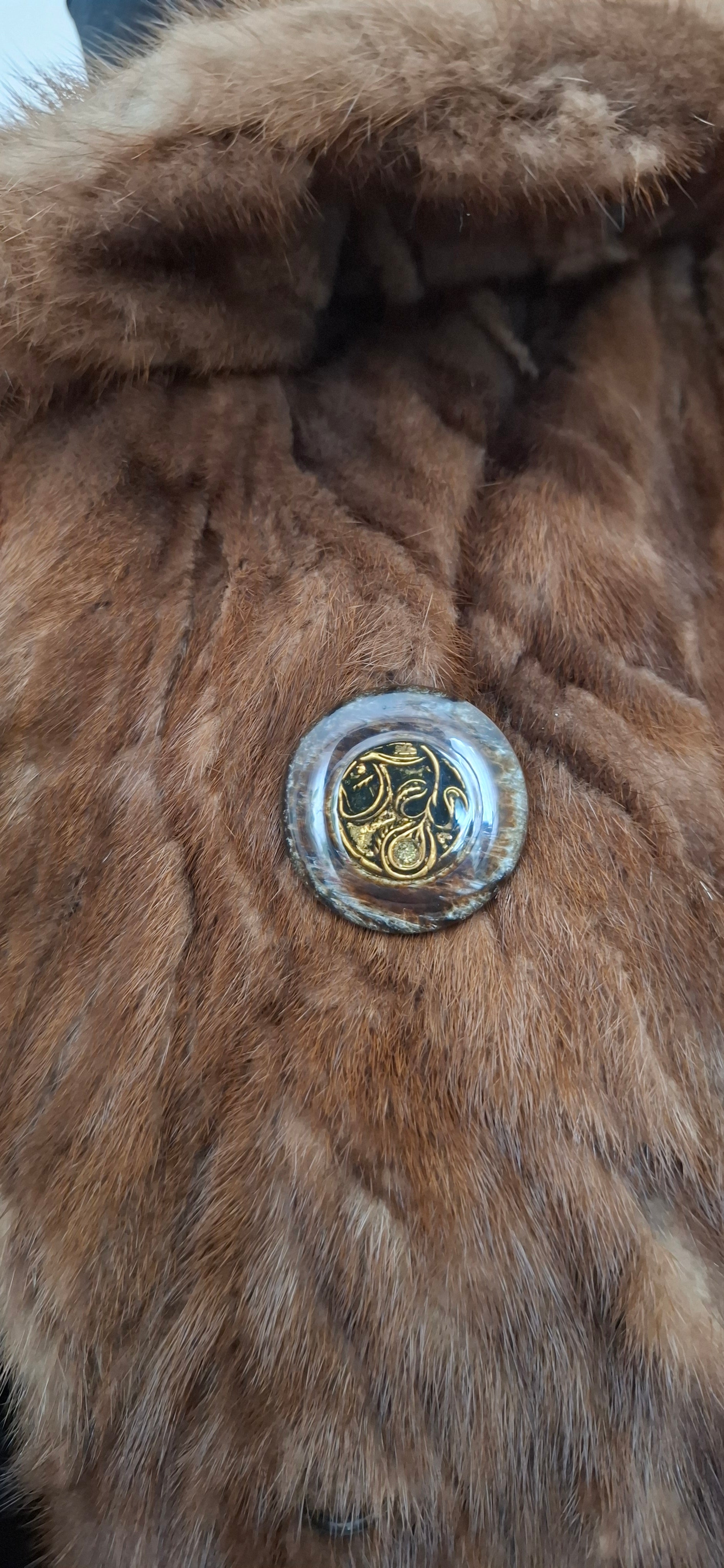 Futro naturalne damskie Parys Furs r. 42/44