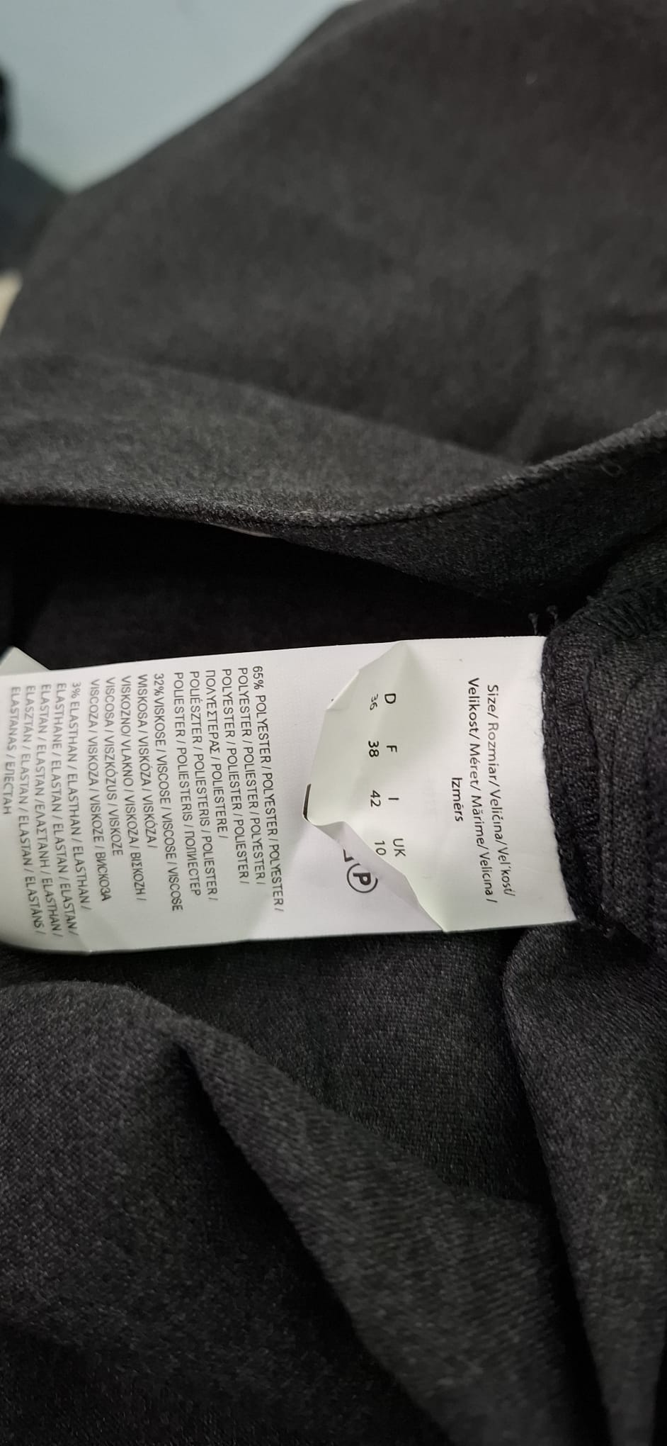 Eleganckie Szorty/Krótkie Spodnie Kuloty Jake's Szare 38 Wełnopodobne