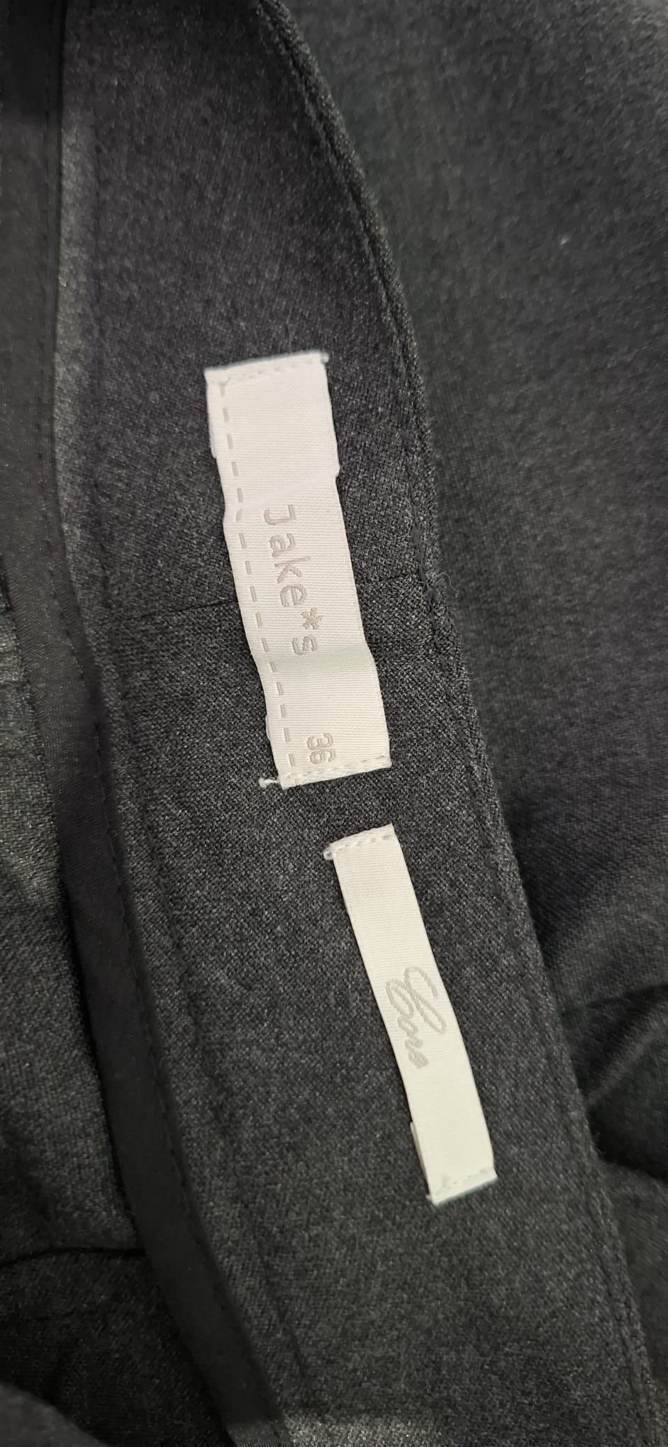 Eleganckie Szorty/Krótkie Spodnie Kuloty Jake's Szare 38 Wełnopodobne