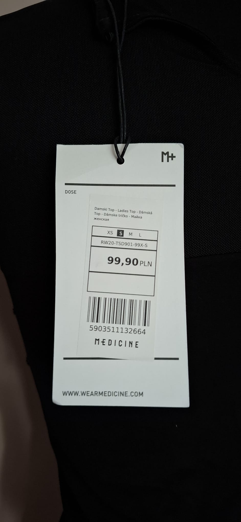 NOWE Koronkowe Body MEDICINE S/36