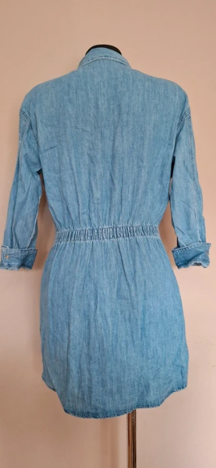 Jeansowa sukienka ZARA | 100% bawełna | Musthave jesieniary | S/36