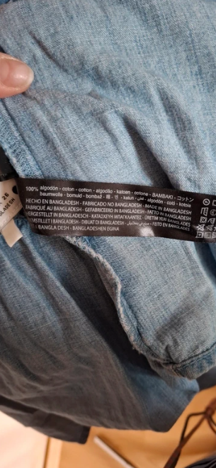 Jeansowa sukienka ZARA | 100% bawełna | Musthave jesieniary | S/36