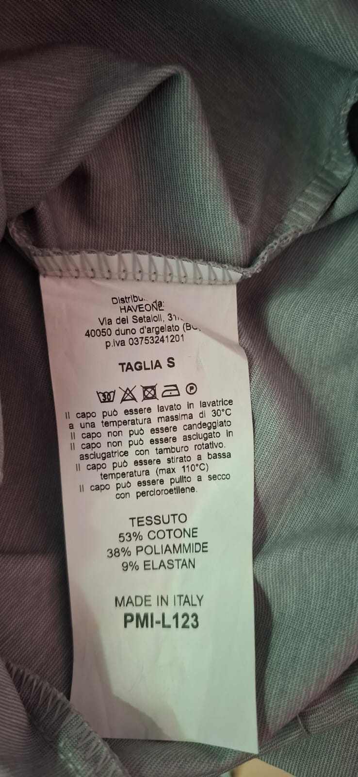 Eleganckie Szare Spodnie Dzwony Wysoki Stan Haveone Rozmiar S