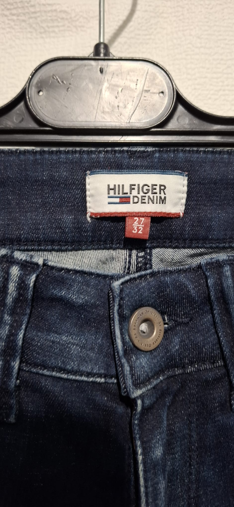 Tommy Hilfiger Denim Low Rise Skinny Sophie W27/L32 Ciemne Dżinsy