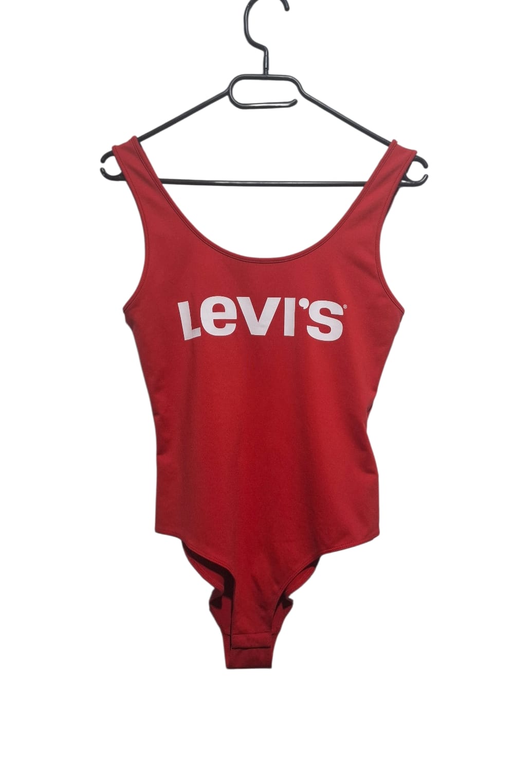 Levi's Czerwone Logo Body S/P - Nowoczesne Dopasowane s/36 Idealne