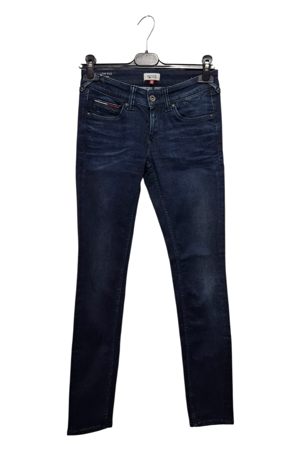 Tommy Hilfiger Denim Low Rise Skinny Sophie W27/L32 Ciemne Dżinsy