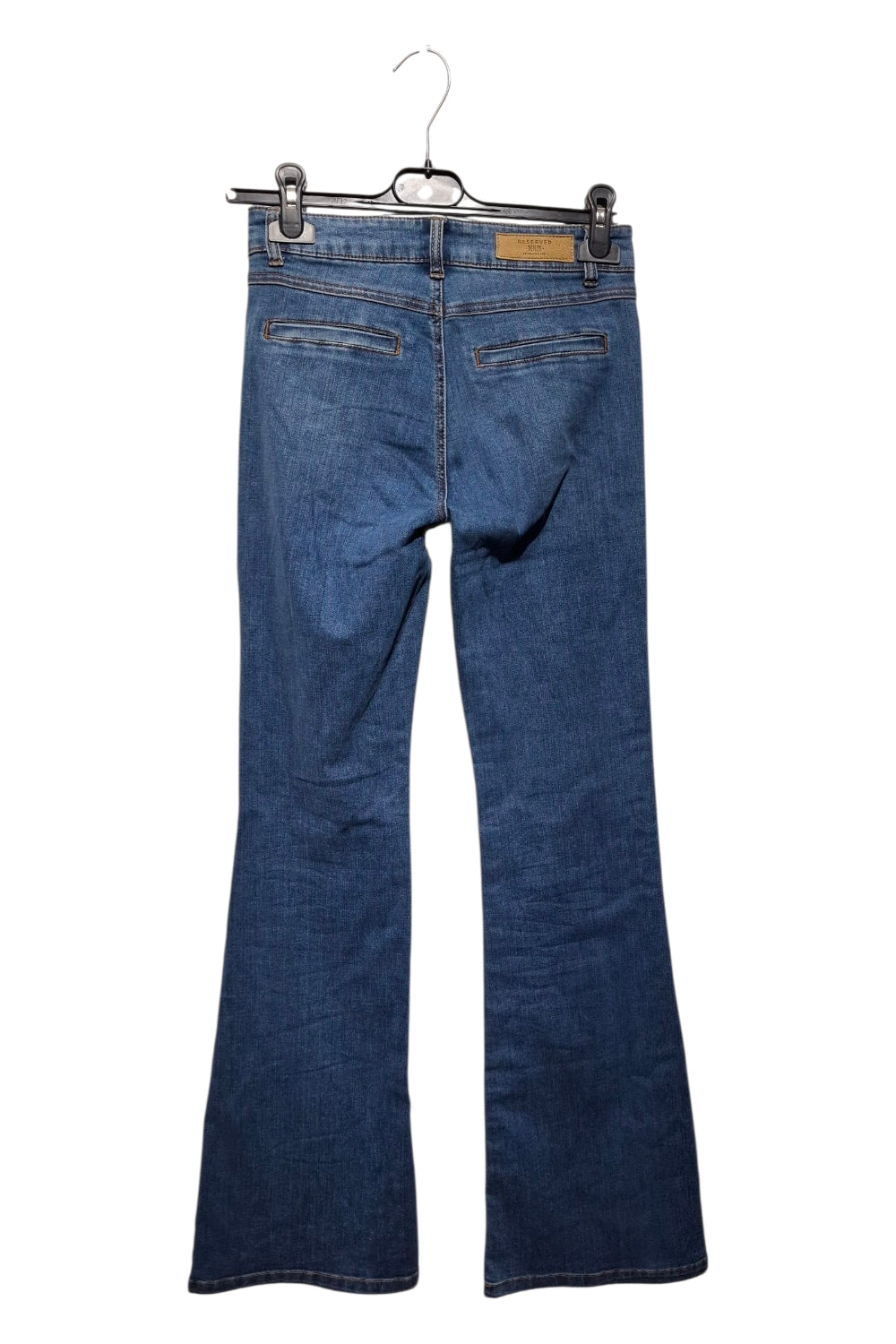 Reserved Jeans Damskie Rozkloszowane FLARED Dzwony W36 Wysoki Stan