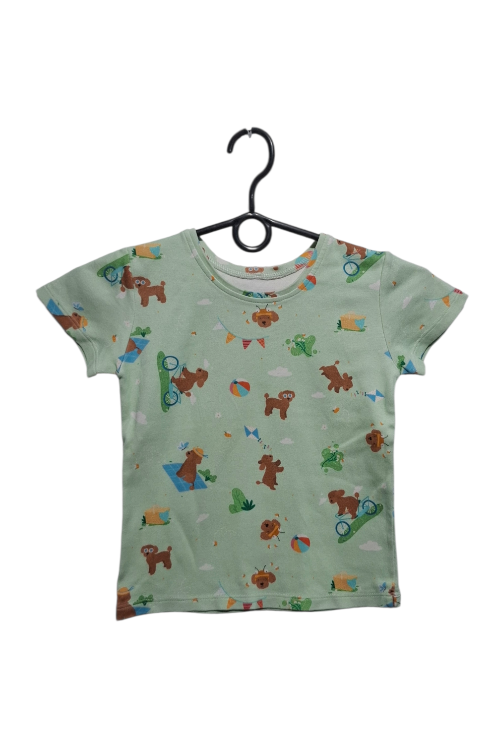 RKIDS Piżama Krótki Rękaw Pieski Summer Time r. 116 Lekka Bawełna