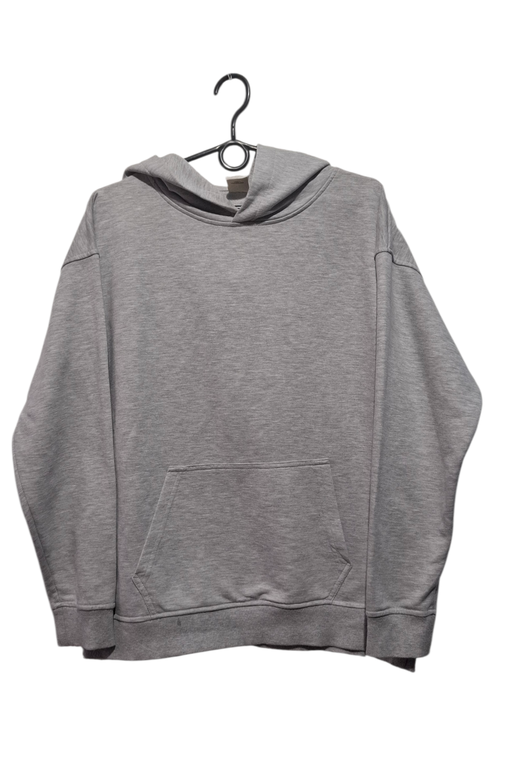 Mama Ginekolog RP NICOLE Bluza z Kapturem Szara Melange XS Oversize