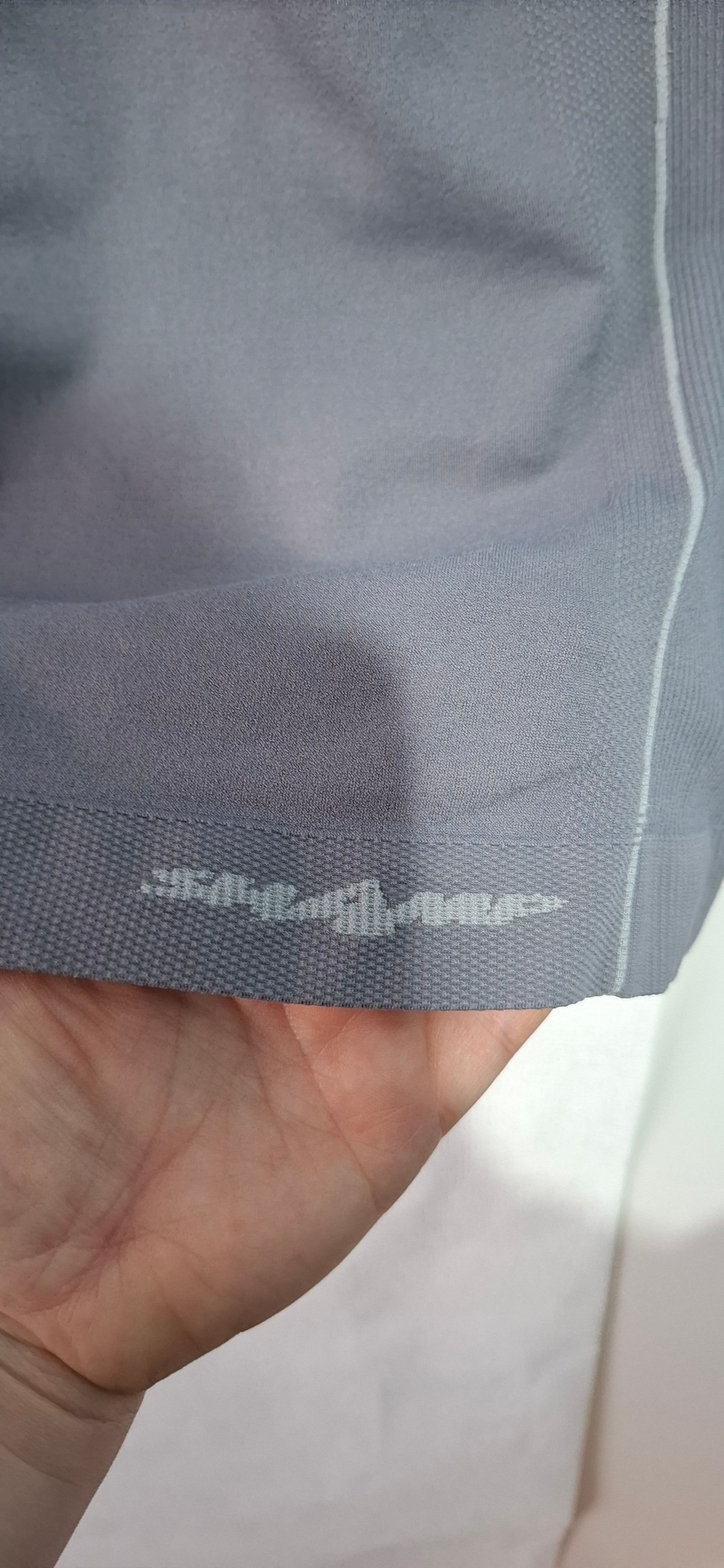 SHAMP Koszulka Termoaktywna MERYL Skinlife M Gray/Violet (Mikrodziurka/Zaciągnięcie)