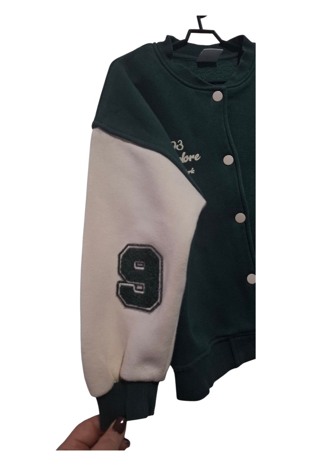 ZARA Bluza Bejsbolówka Varsity Manhattan Oversize Rozm. 122 (7 lat)