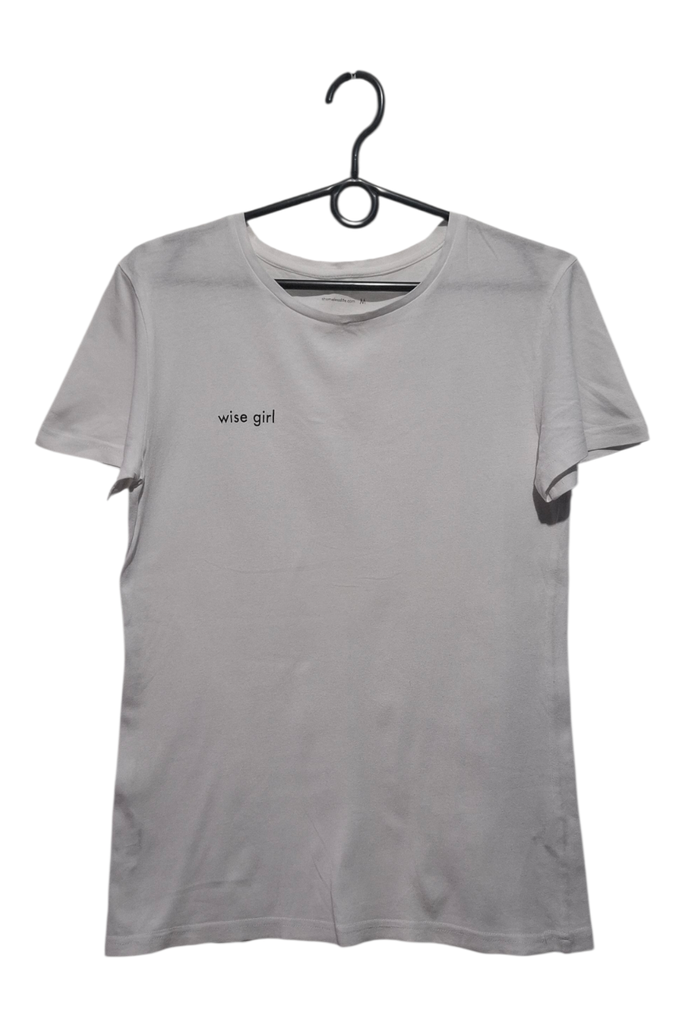 Koszulka Damska Shameless LIFE  M/38  "wise girl" Biała T-Shirt