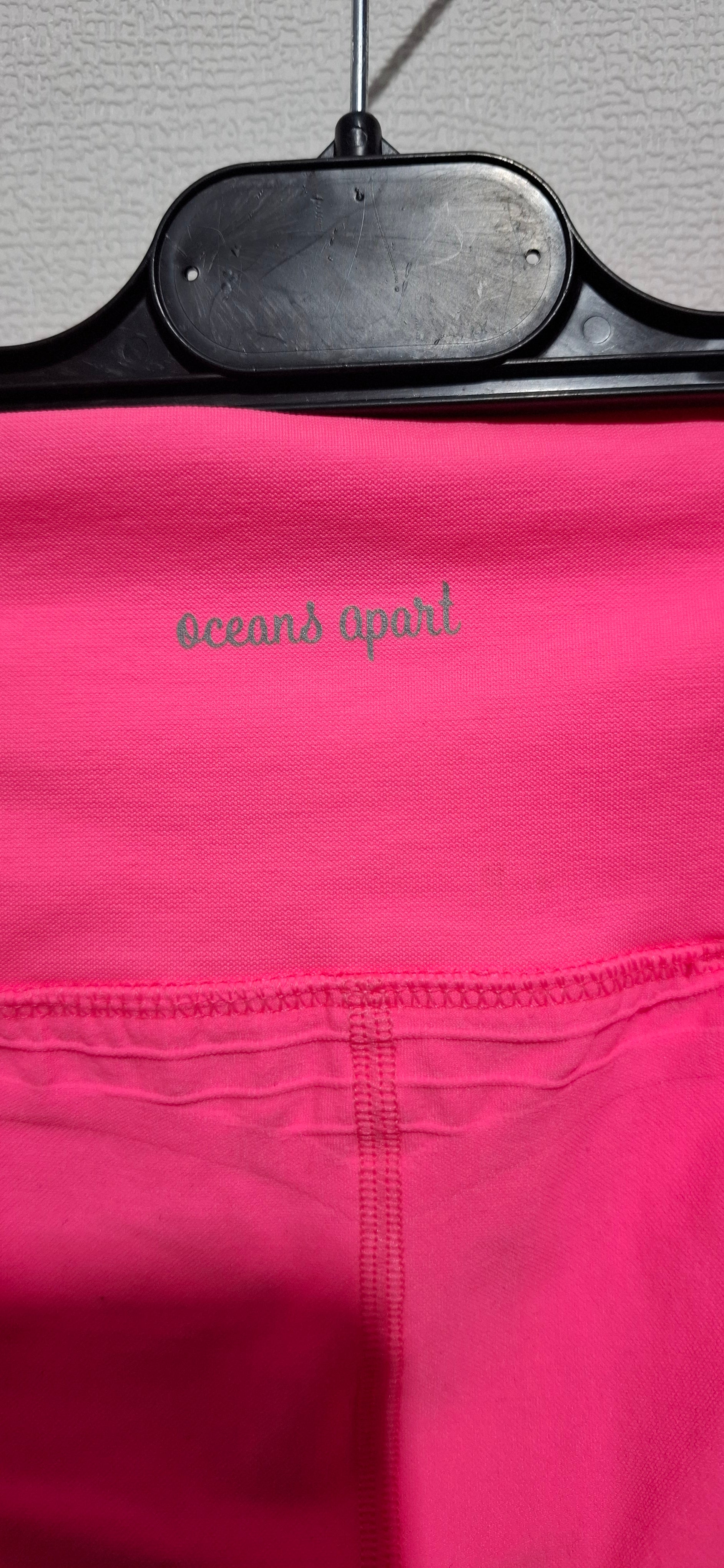 NEONOWE Legginsy Oceans Apart Rozmiar L Wysoki Stan Prążki