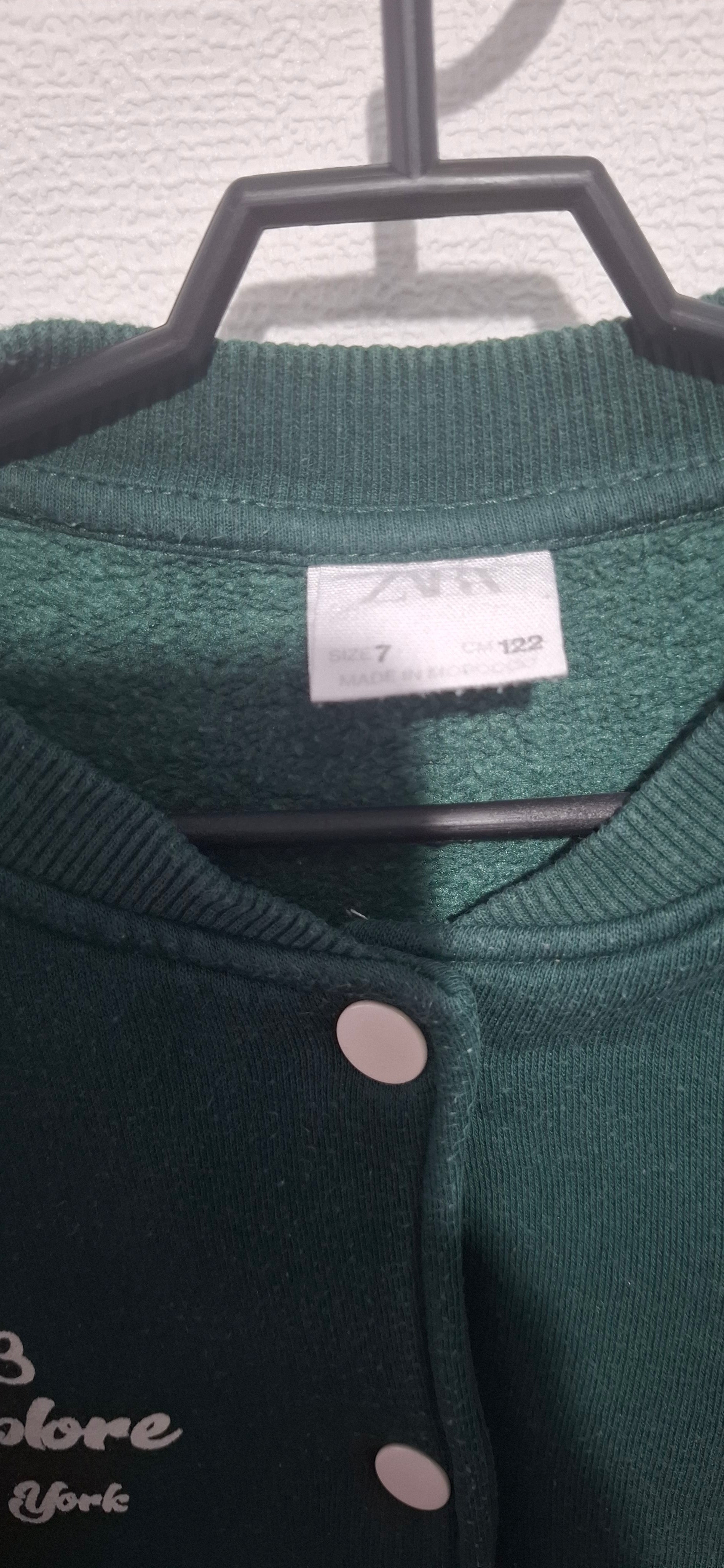 ZARA Bluza Bejsbolówka Varsity Manhattan Oversize Rozm. 122 (7 lat)