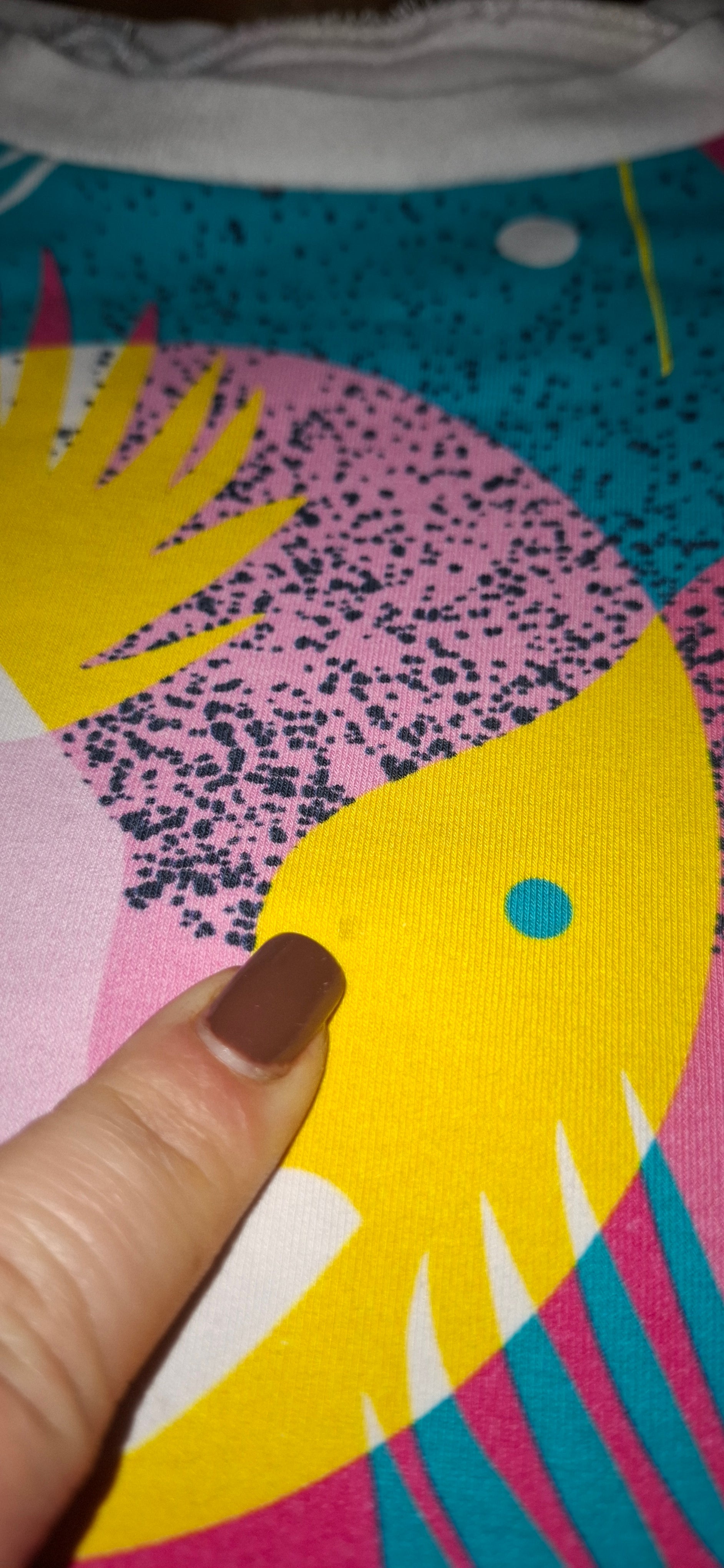 Dziecięca Bluza Wisienkowo Letni Wzór Tropikalny r. 110/116