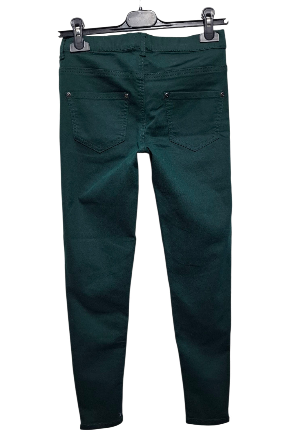 Tezenis Jeggings Skinny Fason Rurki Ciemna Zieleń XS Elastyczne