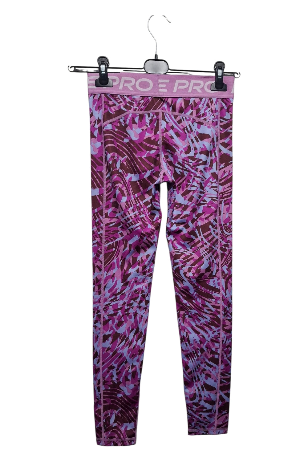 Nike Pro Dwustronny Zestaw XL (156-166 cm) - Legginsy + Top 2w1 Dri-FIT Fiolet.