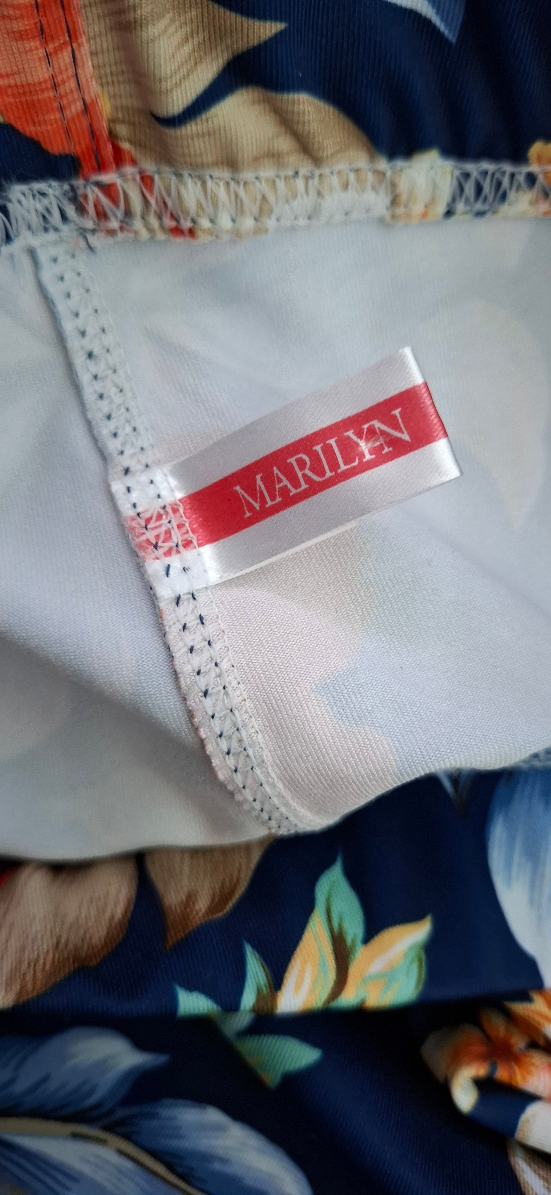 KOLOROWE LEGGINSY MARILYN S Hawaiian Tropic Kwiaty