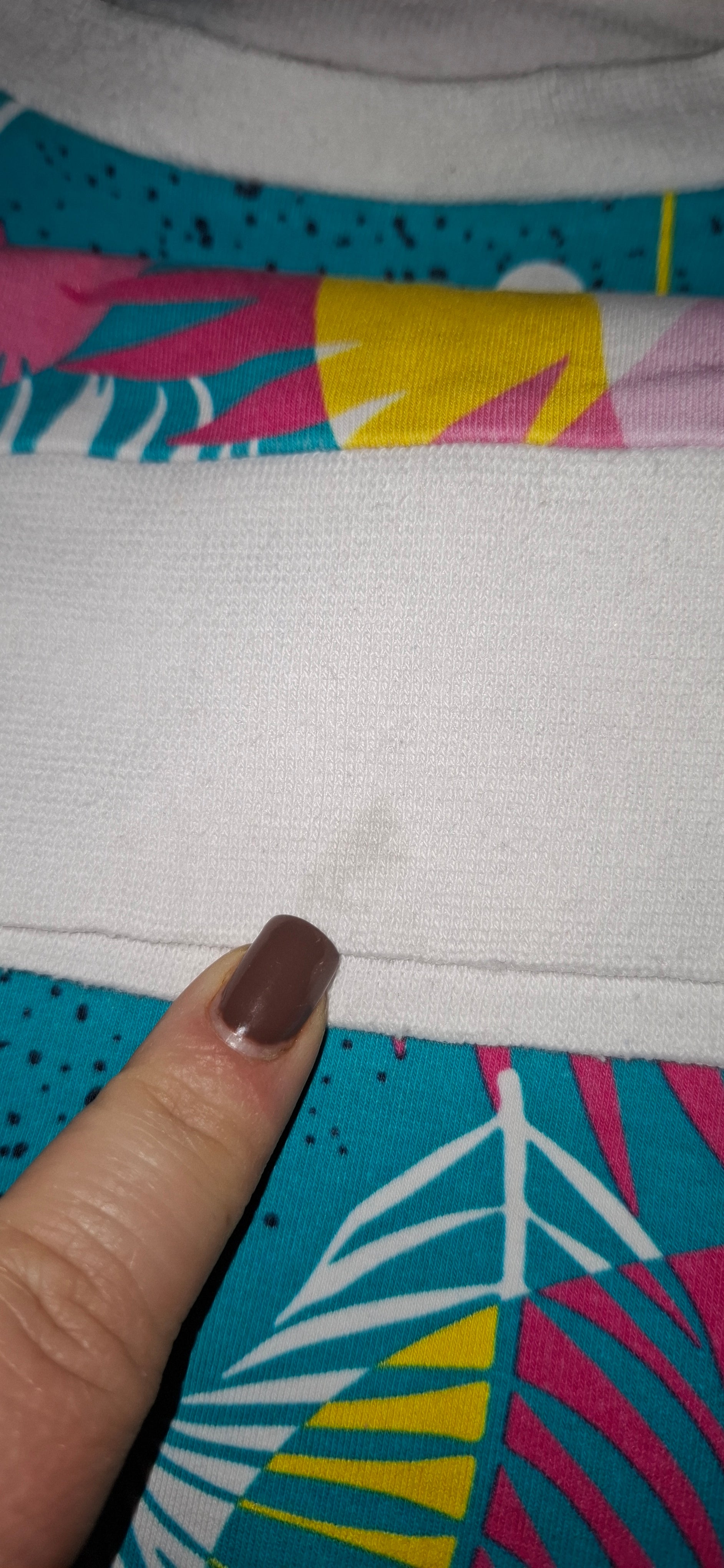 Dziecięca Bluza Wisienkowo Letni Wzór Tropikalny r. 110/116