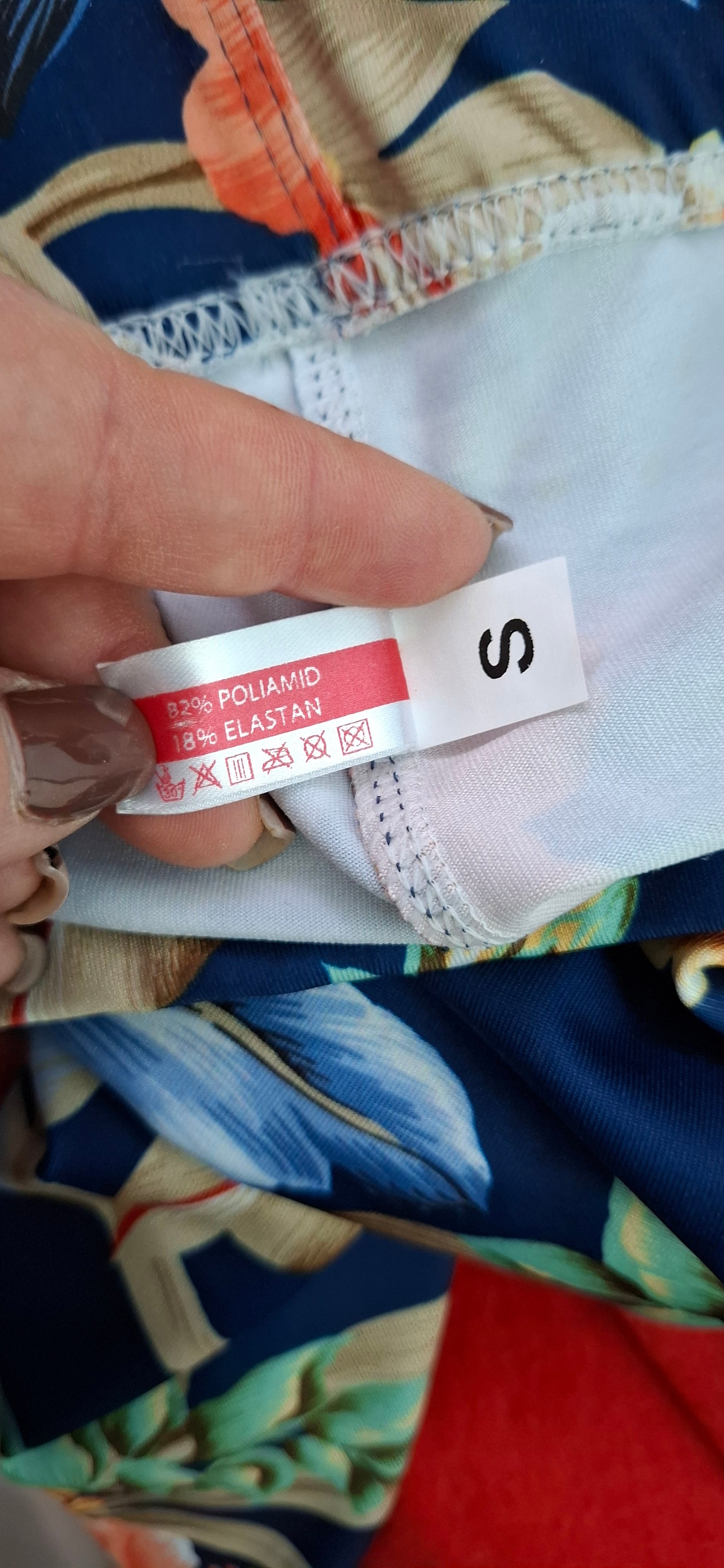 KOLOROWE LEGGINSY MARILYN S Hawaiian Tropic Kwiaty