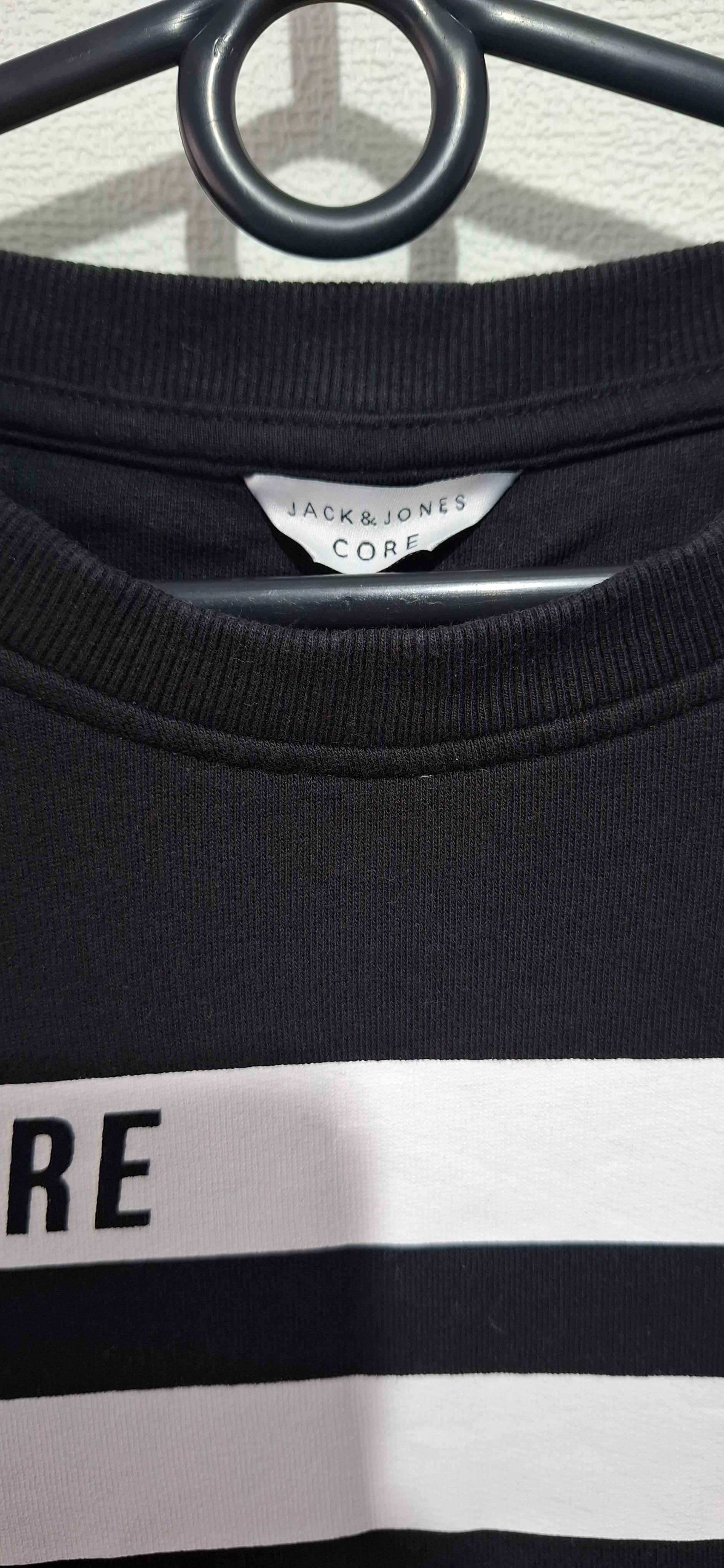 Bluza Męska Jack & Jones CORE M 'Explore The Unknown' Czarna Color Block