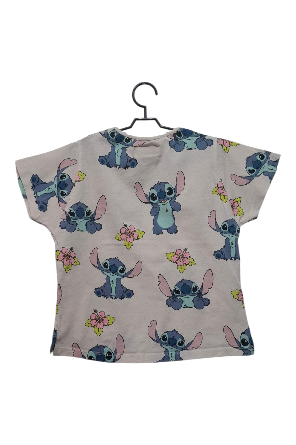 ZARA T-shirt Stitch i Kwiaty (Lilo i Stitch) Rozmiar 116 (6 lat)
