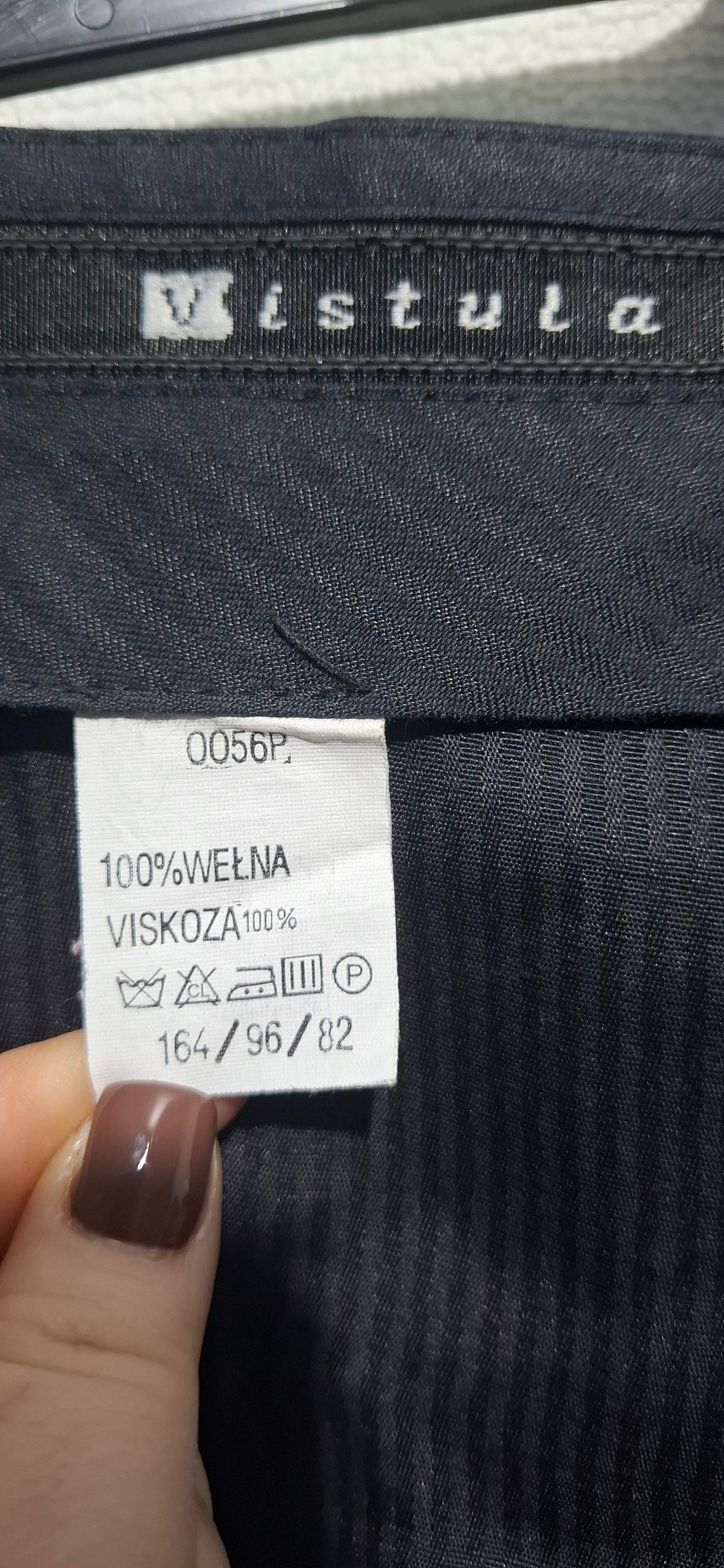 Spodnie Garniturowe Vistula Business (Wełna) - Rozmiar 40/98