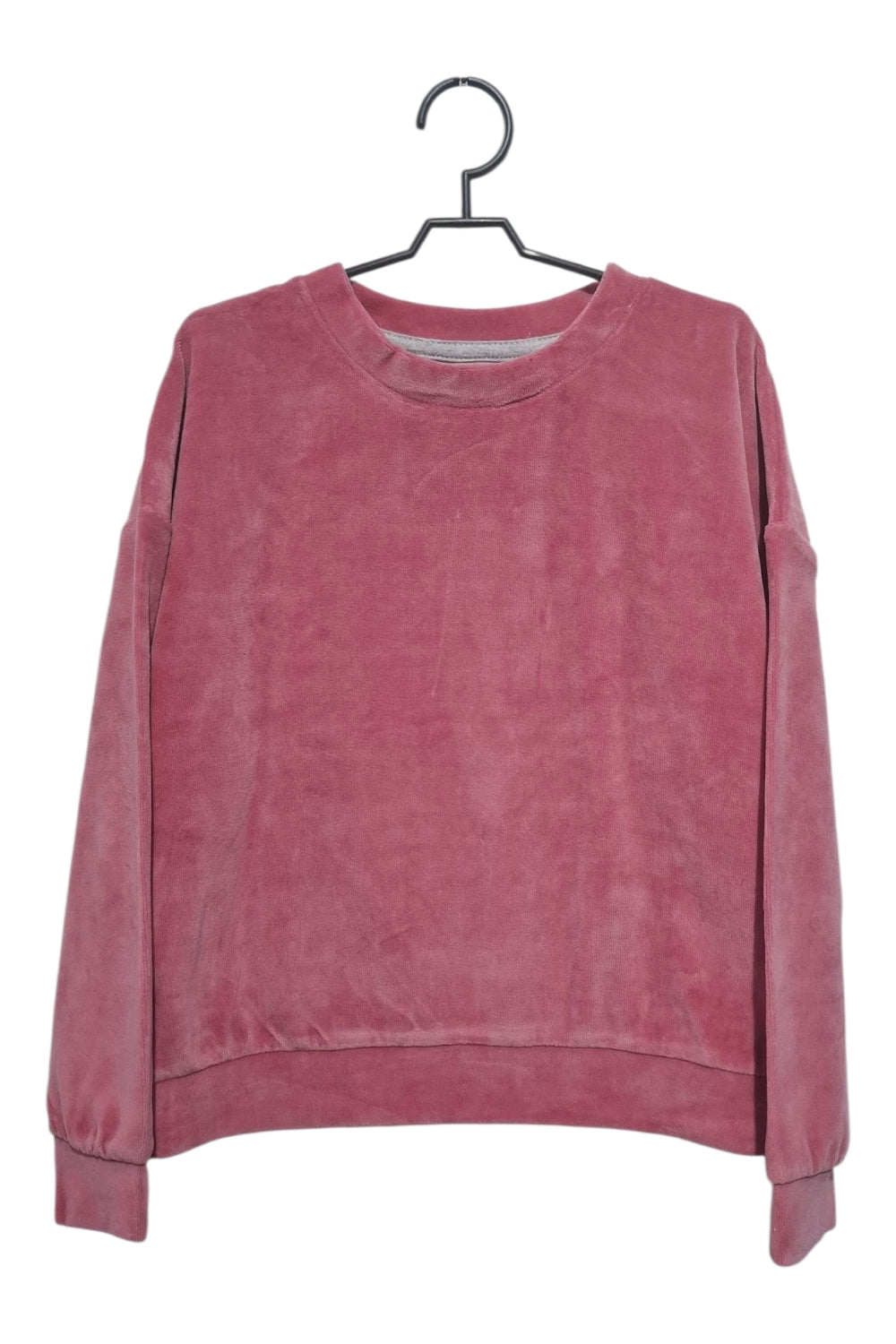 Różowy Dres Welurowy (Komplet: Bluza + Spodnie) R-KID Rozmiar 128