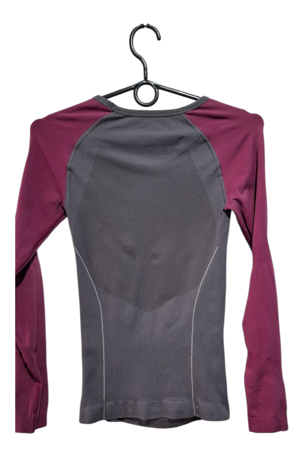 SHAMP Koszulka Termoaktywna MERYL Skinlife M Gray/Violet (Mikrodziurka/Zaciągnięcie)